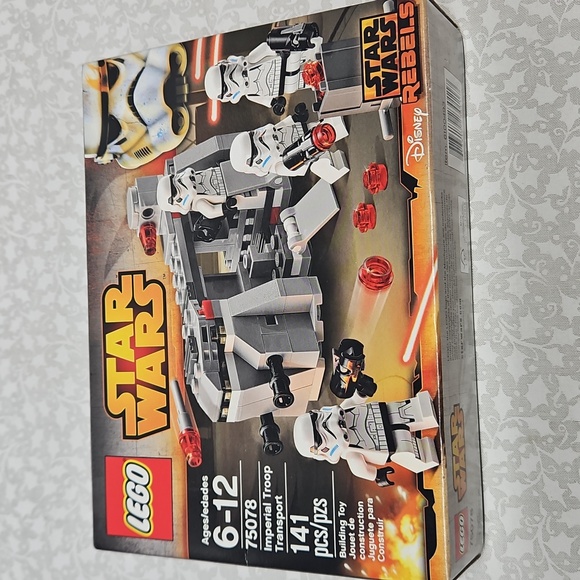 New 2015 Lego Star Wars Imperial Troop Transport 75078 Set Sealed - Picture 7 of 7